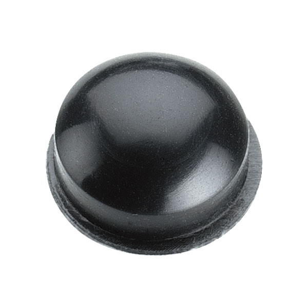 ™ Bumpon™ SJ 5003 Black Polyurethane Rubber Foot 11.1mm x 5mm - Single