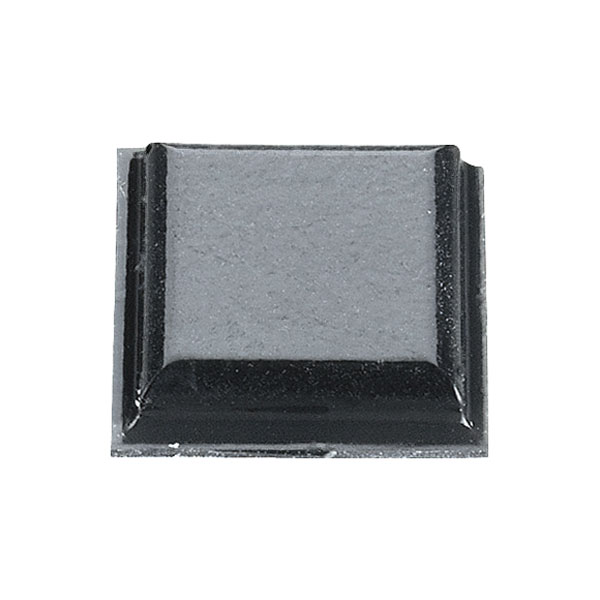 ™ Bumpon™ SJ 5007 Black Polyurethane Rubber Foot 10.2mm x 2.5mm - Single