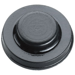 3M™ SJ6115 Bumpon Black Polyurethane Rubber Foot 15.9mm x 4.7mm - Single