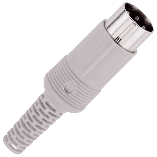 Hirschmann 930 014-517 MAS 30 3-Pin Male DIN Plug, Straight, Cable...
