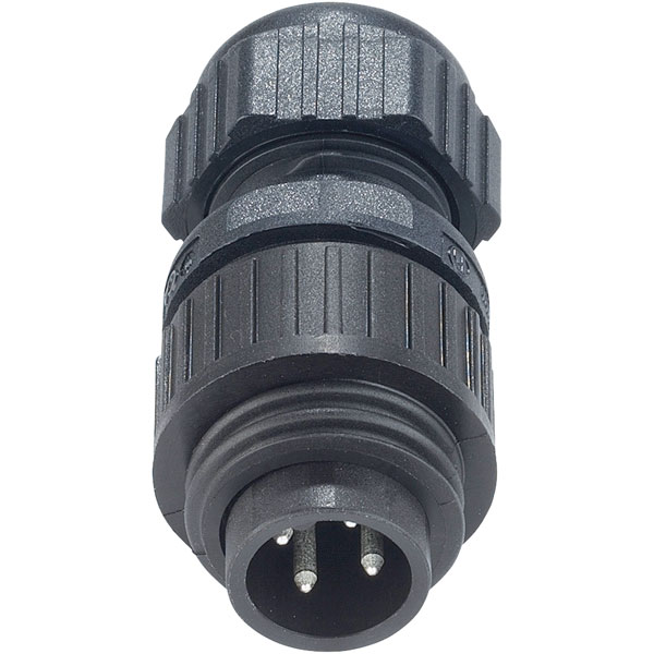 Hirschmann 934 124 100 Ca 3 Ls Ca Series Straight Cable Plug 3 Pe Rapid Online