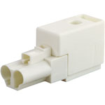 Wieland 93.741.0558.0 2 Pin Female Compact Connector with Strain Relief White
