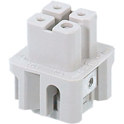 Wieland 73.300.0353.0 revos MINI 3 Pin + PE Socket Insert