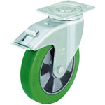 Blickle 606012 LH-ALST 100K-1-FI Pressed Steel Heavy Duty Swivel Castor Ø 100mm