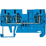 Wieland 56.703.5055.6 fasis Duo Feed-through DIN Block WKFN 2,5 D1/2/35 32A Blue