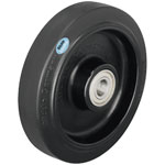 Blickle 563742 POEV 125/12R Heavy Duty Nylon Wheel Rubber Tyres - Wheel Ø 125mm