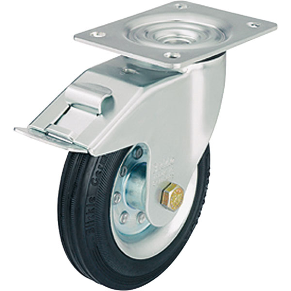 Blickle 532127 LE-VE 150R-FI Pressed Steel Swivel Castor - Wheel Ø...