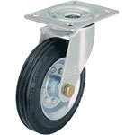 Blickle 280644 LE-VE 100R Pressed Steel Swivel Castor - Wheel Ø 100mm