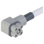 Hirschmann 931 805-602 G 4 KW 1 F 2M Cable Socket with Integral Lead 4P Grey