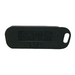 Conec 160X10459X Protective Cover D-SUB for 15 Pin Socket Black Plastic