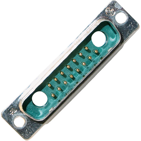 Conec 3017W2PCM99A10X D-SUB-High Current-COMBI Plug with Signal Co...
