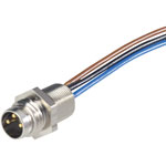 Hirschmann 935 980-161 ELST 3308 RV FM 805 M8 Device Socket For M8 Sensors