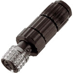 Hirschmann 933 367-100 ELKA 4008 V M9.5 Straight Cable Socket 4P Black