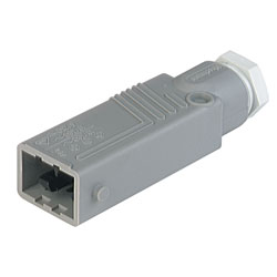 Hirschmann 931 692-106 STAS 5 ST PG 11 Cable Plug 5 + PE Grey