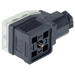 Hirschmann 934 455-100 GDME 3020 M20 Cable Socket Clear Cover 3 + PE Black