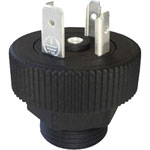 Hirschmann 931 297-006 GSP 3 M20 Appliance Plug with Thread 3 + PE Black