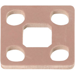 Hirschmann 730 233-002 GSSA 300-5 NBR Gasket for GSSA Connectors Brown