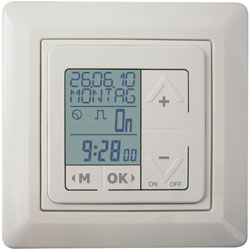 Muller 01347 2300W Flush Mount 7 Day Digital Timer