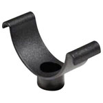 HellermannTyton 201-10010 C1-N66-BK-C1 Mounting Cradle Clip Black