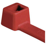 HellermannTyton 116-08012 Inside Serrated Cable Tie Red 4.6mmx210mm (100pcs)