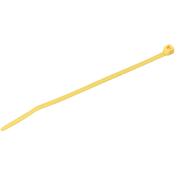 HellermannTyton 116-01814 Inside Serrated Cable Tie Yellow 2.5mmx1...