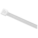 HellermannTyton 138-00047 Inside Serrated Cable Tie Clear 4.6mmx200mm (100pcs)