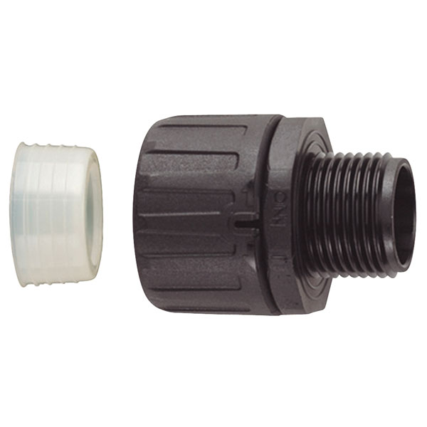 HellermannTyton 166-21607 HGL54-S-M50 IP68 Straight Conduit Fittin...