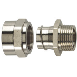 HellermannTyton 166-33811 PCSB25-FM-PG21 Conduit Fitting IP54 PG21 21.1mm