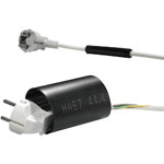 HellermannTyton 321-30200 6:1 Piece Heat Shrink Tubing Black 7.4mm (1.2 metre)