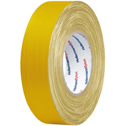HellermannTyton 712-00202 HelaTape Tex - Textile Tape - Yellow - 19mm x 10m