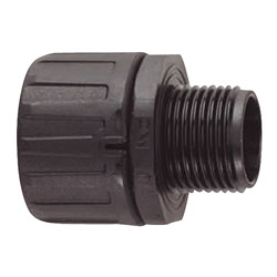 HellermannTyton 166-21022 HG13-S-M12 HelaGuard Straight Conduit Fitting