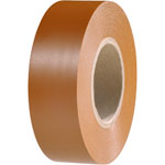 HellermannTyton 710-00129 HelaTape Flex 15 - PVC Tape Brown 15mm x 25m