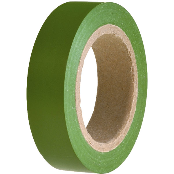  710-00103 HelaTape Flex 15 - PVC Tape Green 15mm x 10m