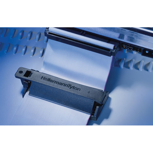 HellermannTyton 15100312 FKH50AVHBHIRBKC1 Flat Ribbon Cable Holder