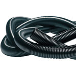 HellermannTyton 169-22170 IWS-17-N6-BK-L1 Isolvin Corrugated Conduit Black 50m