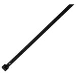 HellermannTyton 115-00002 LR55R-HS-BK-Q1 Black 195mmx4.7mm (Pack 25)