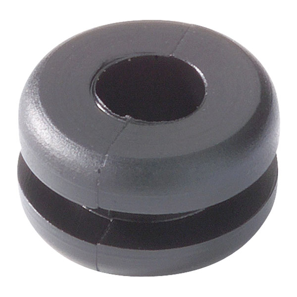  633-02020 HV1201B-PVC-BK-N1 Grommet Black 6.5 x 2.5