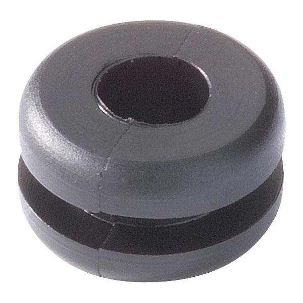  633-02160 HV1216-PVC-BK-N1 Grommet Black 6.5 x 1.5
