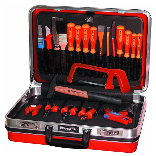 Bernstein 8200 VDE Service Case "PROTECTION" With 23 Tools