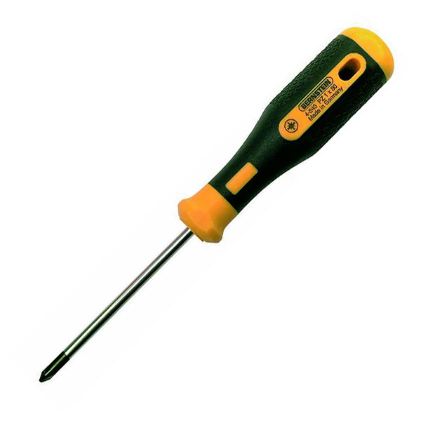 Bernstein 4-543 Cross-Recess Screwdriver PZ EUROline-Power Size 1 
