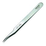 Bernstein 5-056 SMD Tweezers 120mm Slightly Bent Very Sharply Pointed