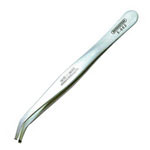 Bernstein 5-062 SMD Tweezers 115mm Bent With Gripping Cavity