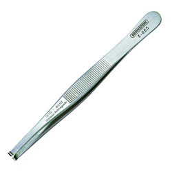 Bernstein 5-065 SMD Tweezers 120mm Straight With Gripping Cavity Ø 0.8mm 30mm