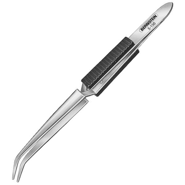 Click to view product details and reviews for Bernstein 5 156 Crossed Soldering Tweezers 160mm With Bent Tips.