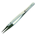 Bernstein 5-434 Carbofib Tips Tweezers 125mm Very Fine Rounded Tips
