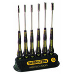 Bernstein 6-610 ESD Socket Wrench Set In Table Support - 6 Piece