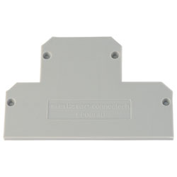 Europa Components EPDBL4UGY End Plate For Double Deck Terminal