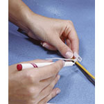 TruComponents 499506 Lead marker 20 x 13 mm Ecru 1pc