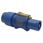 Cliff FM12301 CLIFFCON-P power in plug, screw, with keyway, 250VAC, 20A