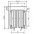 Fischer Elektronik LA-6-150 High Performance Cooling Heat Sink 0.3°C/W